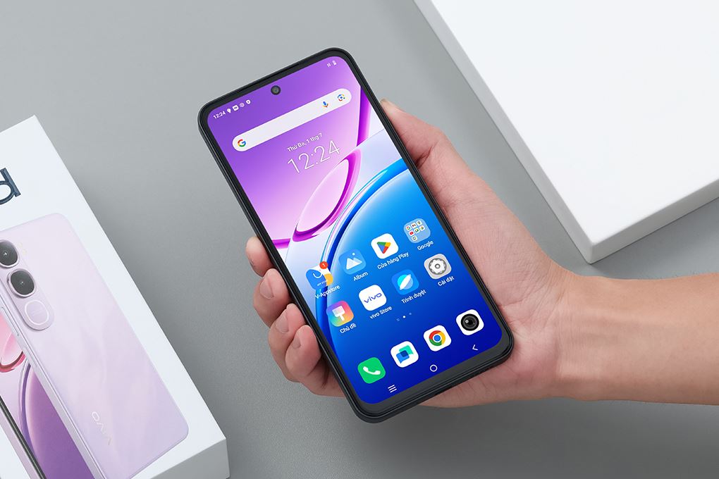Điện thoại vivo Y21d 6GB/256GB Màu Đen