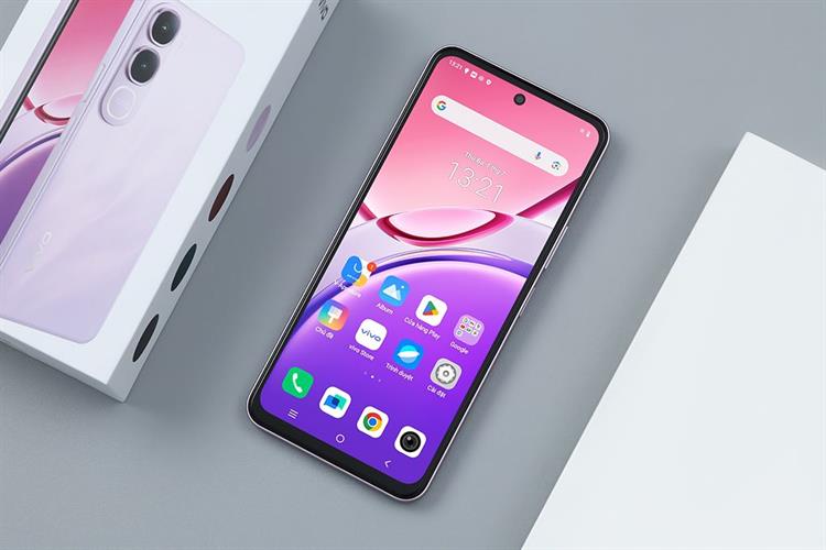 Điện thoại vivo Y21d 6GB/256GB Màu Tím