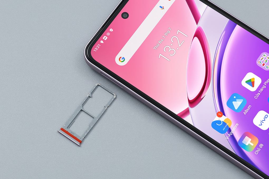 Điện thoại vivo Y21d 4GB/128GB Màu Tím