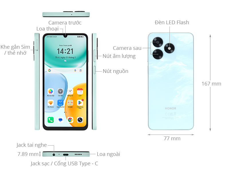 HONOR X5c Plus 4GB/64GB