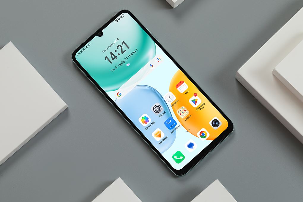 Điện thoại HONOR X5c Plus 4GB/64GB Xanh - 4