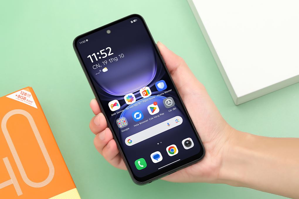 Điện thoại Tecno Spark 40C 4GB/128GB Màu Đen