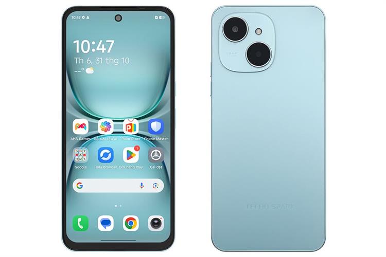 Điện thoại Tecno Spark 40C 4GB/128GB Màu Xanh ngọc