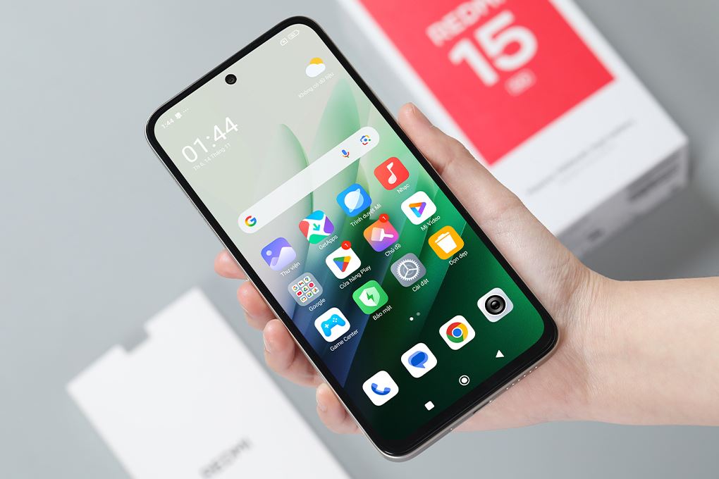 Điện thoại Xiaomi Redmi 15 5G 4GB/128GB Màu Xám
