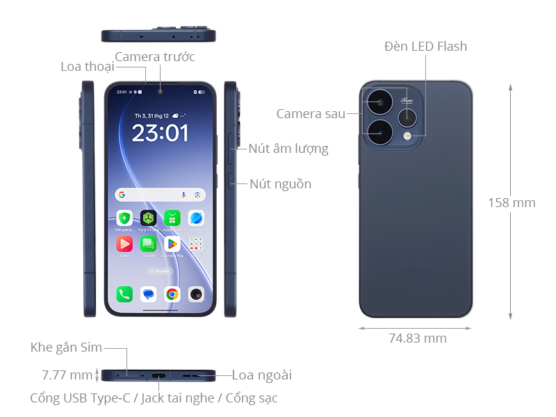 OPPO Reno15 5G 12GB/256GB