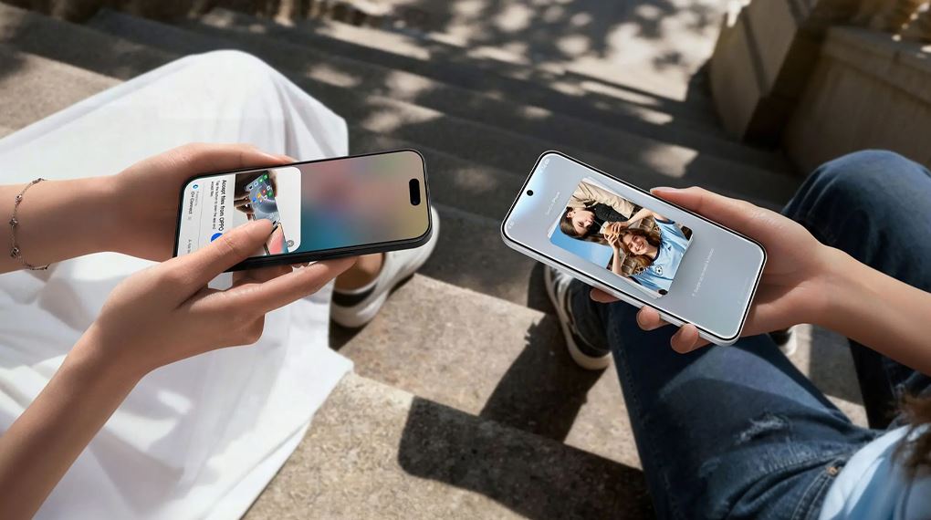 OPPO Reno15 5G 12GB/256GB hỗ trợ O+ Connect giúp kết nối nhanh chóng, đảm bảo việc chia sẻ dữ liệu của bạn luôn mượt mà OPPO Reno15 5G 12GB/256GB hỗ trợ O+ Connect giúp kết nối nhanh chóng, đảm bảo việc chia sẻ dữ liệu của bạn luôn mượt mà