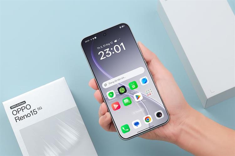 Điện thoại OPPO Reno15 5G 12GB/256GB Màu Trắng