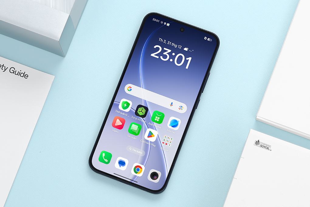Điện thoại OPPO Reno15 5G 12GB/256GB Xanh Dương - 4