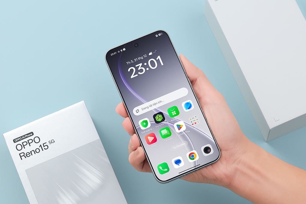 Điện thoại OPPO Reno15 5G 8GB/256GB Trắng - 11