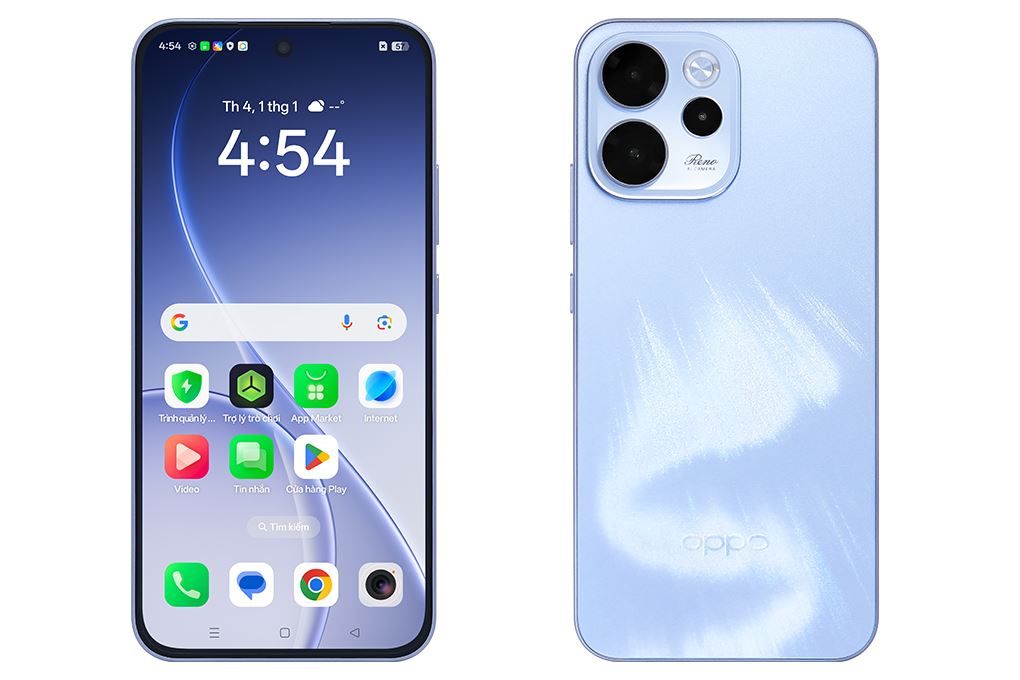 Điện thoại OPPO Reno15 F 5G 12GB/256GB Màu Xanh dương nhạt
