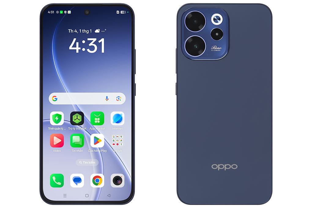 Điện thoại OPPO Reno15 F 5G 8GB/256GB Màu Xanh Dương