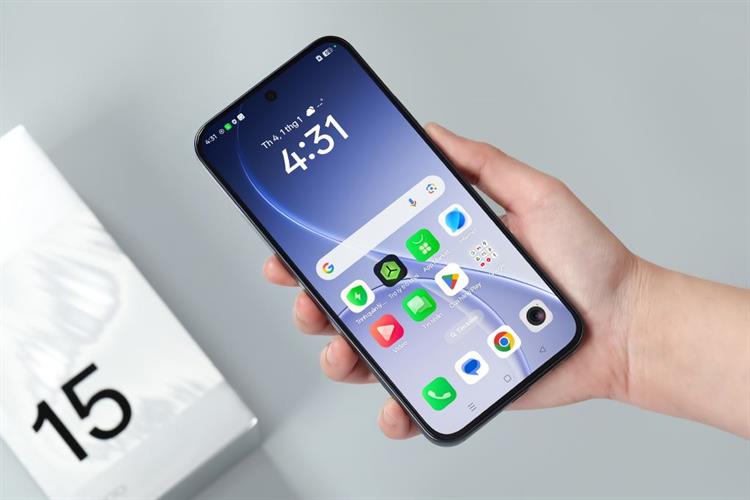 Điện thoại OPPO Reno15 F 5G 8GB/256GB Màu Xanh Dương