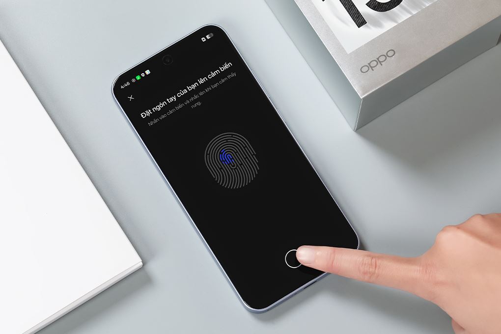 Điện thoại OPPO Reno15 F 5G 8GB/256GB Xanh dương nhạt - 12