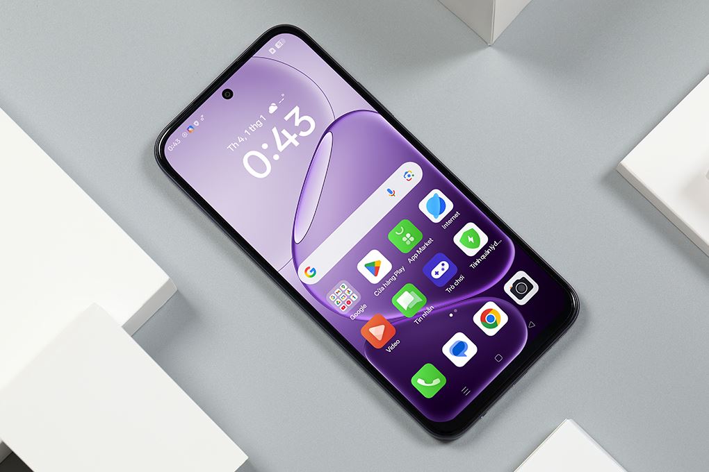Điện thoại OPPO A6x 4GB/128GB Titan Tím - 4