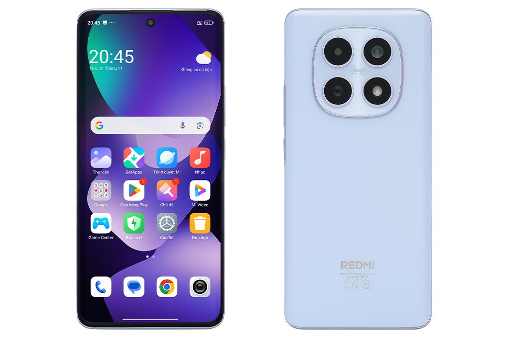 Điện thoại Xiaomi Redmi Note 15 8GB/256GB Màu Tím