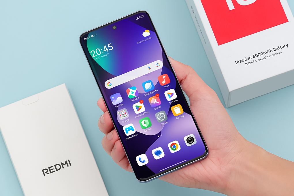 Điện thoại Xiaomi Redmi Note 15 8GB/256GB Màu Tím