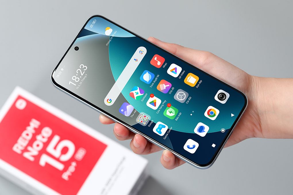 Điện thoại Xiaomi Redmi Note 15 Pro+ 5G 12GB/256GB Màu Xanh Dương