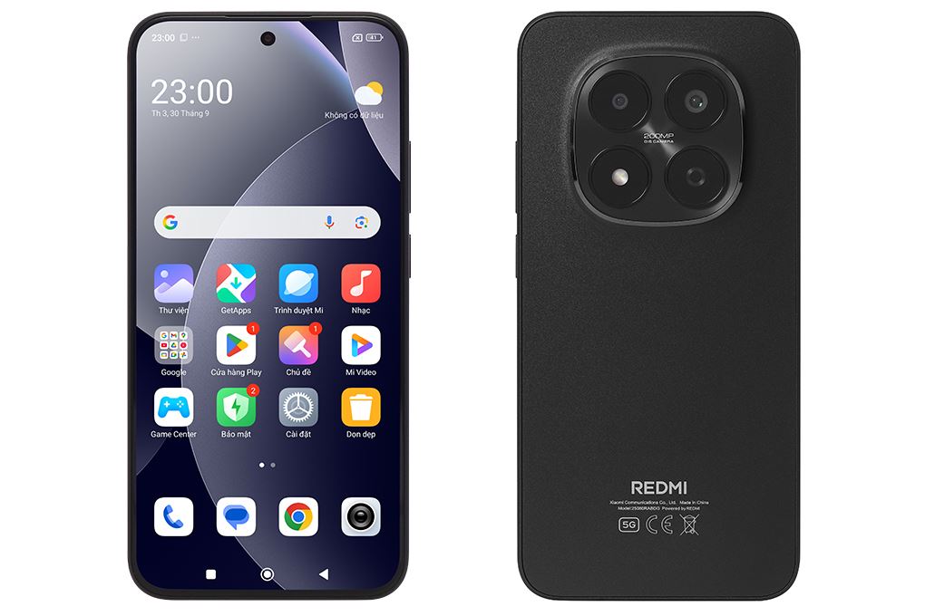 Điện thoại Xiaomi Redmi Note 15 Pro 5G 12GB/512GB Màu Đen