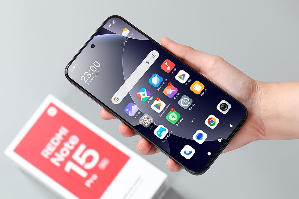 Điện thoại Xiaomi Redmi Note 15 Pro 5G 12GB/512GB Màu Đen