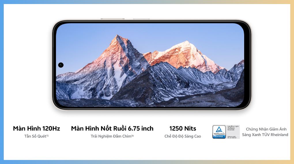 vivo Y31d có màn hình 6.75 inch và hiển thị 1 tỷ màu giúp hình ảnh trông tự nhiên, đáp ứng tốt nhu cầu xem phim và giải trí vivo Y31d có màn hình 6.75 inch và hiển thị 1 tỷ màu giúp hình ảnh trông tự nhiên, đáp ứng tốt nhu cầu xem phim và giải trí