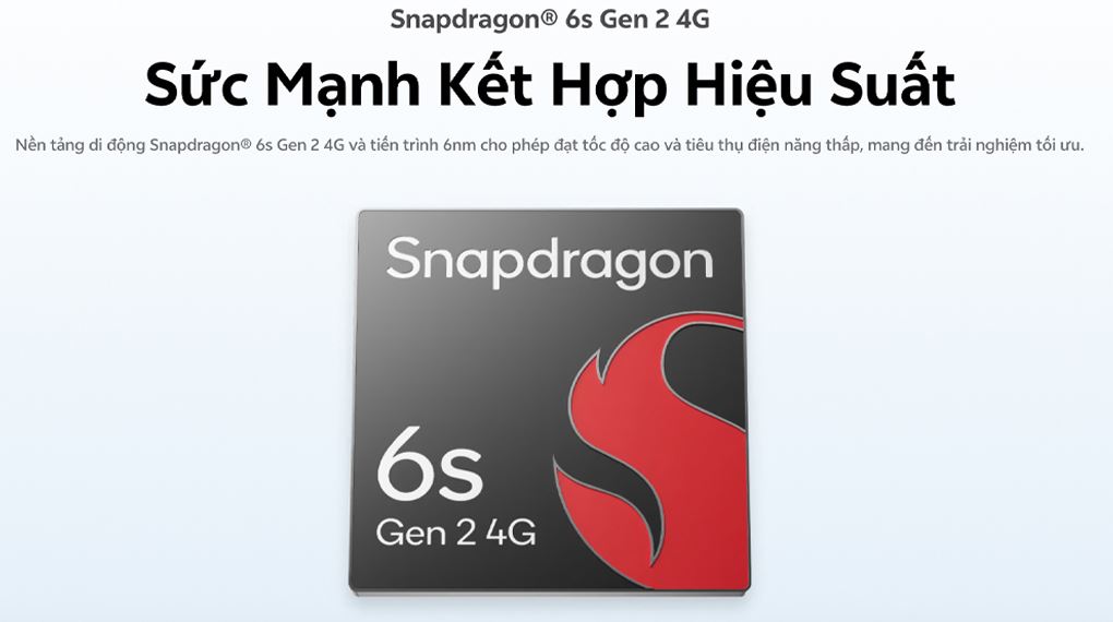 vivo Y31d dùng chip Snapdragon 6s Gen 2 giúp mọi thao tác hằng ngày diễn ra mượt mà và tiết kiệm năng lượng hiệu quả hơn vivo Y31d dùng chip Snapdragon 6s Gen 2 giúp mọi thao tác hằng ngày diễn ra mượt mà và tiết kiệm năng lượng hiệu quả hơn