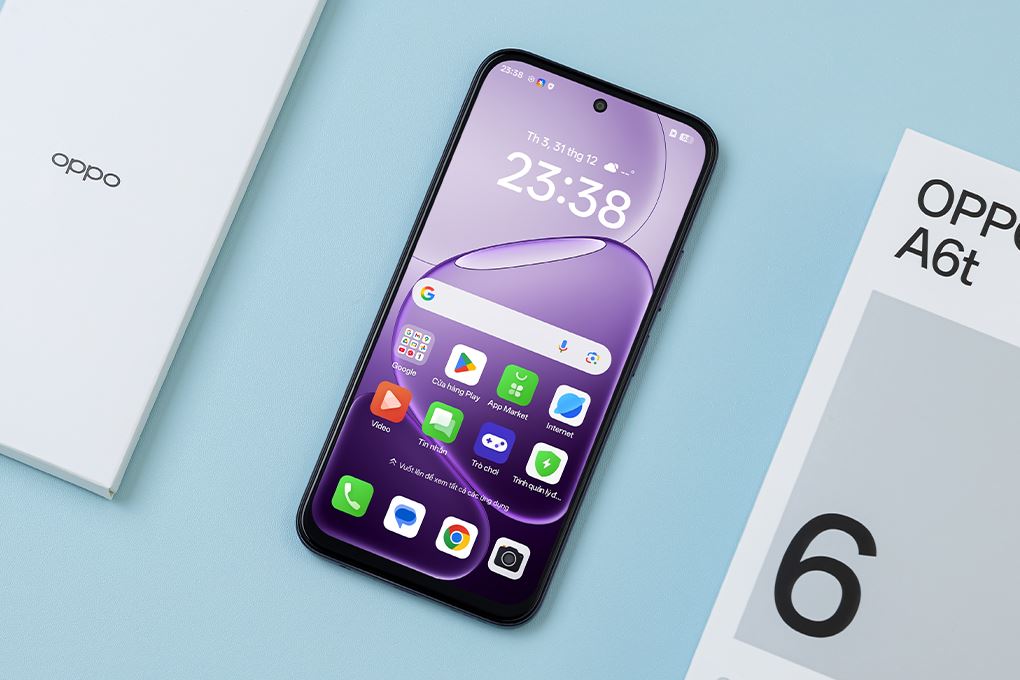 Điện thoại OPPO A6t 4GB/128GB Màu Tím