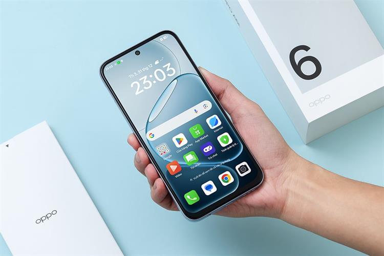 Điện thoại OPPO A6t 6GB/256GB Màu Xanh
