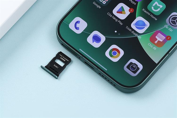 Điện thoại Xiaomi 17 5G 12GB/256GB Màu Xanh lá