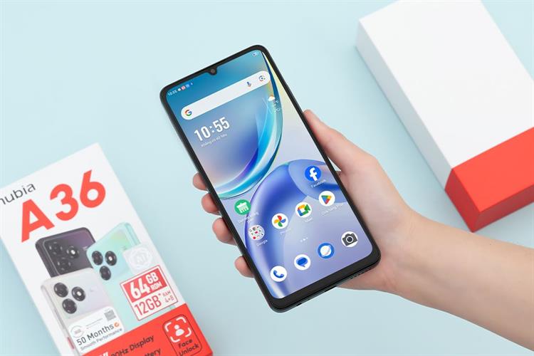 Điện thoại Nubia A36 4GB/64GB Màu Đen