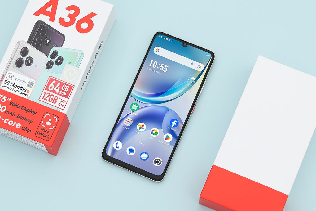 Điện thoại Nubia A36 4GB/64GB Màu Vàng nhạt