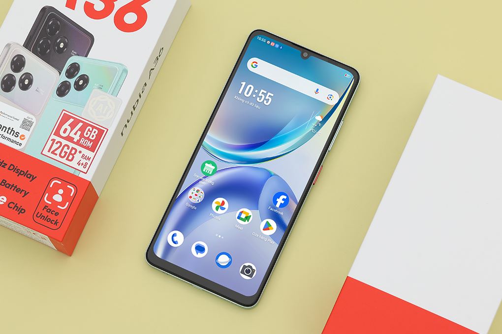 Điện thoại Nubia A36 4GB/64GB Màu Xanh lá