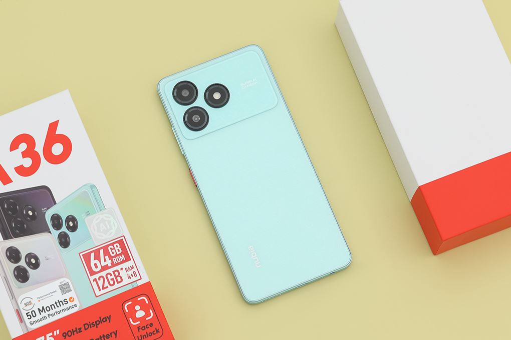 Điện thoại Nubia A36 4GB/64GB Màu Xanh lá