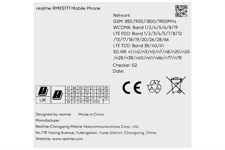 Điện thoại realme 16 5G 12GB/256GB Màu Trắng