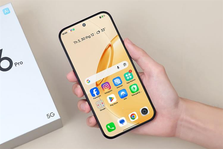 Điện thoại realme 16 Pro 5G 12GB/256GB Màu Tím