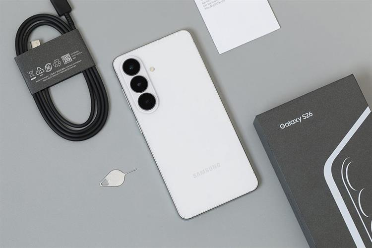 Điện thoại Samsung Galaxy S26 5G 12GB/256GB Màu Trắng