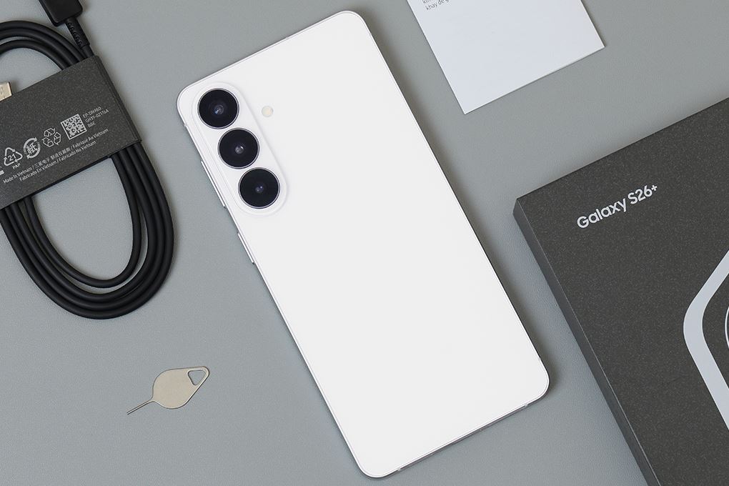 Điện thoại Samsung Galaxy S26+ 5G 12GB/256GB Trắng - 5