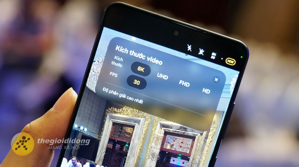 Samsung Galaxy S26 Ultra 512GB quay video 8K 30fps chất lượng cao, mang đến những thước phim chuyên nghiệp, sống động Samsung Galaxy S26 Ultra 512GB quay video 8K 30fps chất lượng cao, mang đến những thước phim chuyên nghiệp, sống động