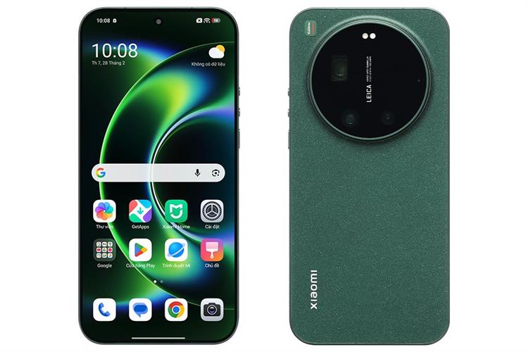 Điện thoại Xiaomi 17 Ultra 5G 16GB/1TB Màu Xanh lá