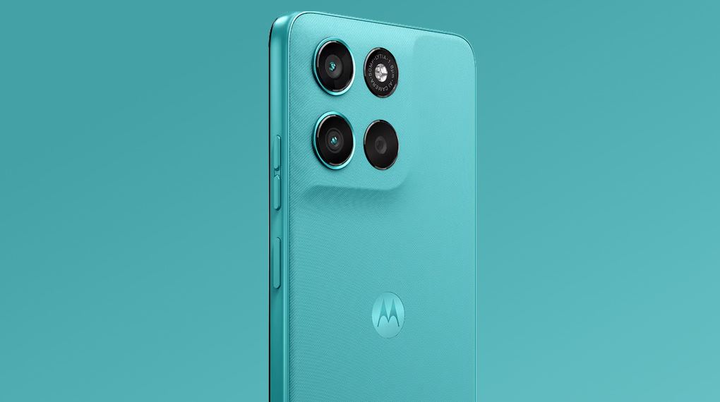Vẻ ngoài thanh lịch của Motorola G57 Power với màu sắc PANTONE Fluidity hiện đại, thiết kế gọn gàng và vô cùng tinh tế Vẻ ngoài thanh lịch của Motorola G57 Power với màu sắc PANTONE Fluidity hiện đại, thiết kế gọn gàng và vô cùng tinh tế