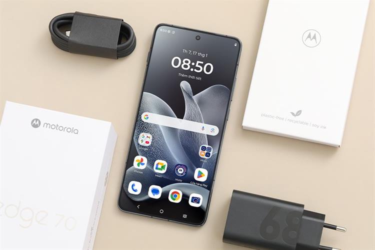 Điện thoại Motorola Edge 70 8GB/256GB Màu Xám