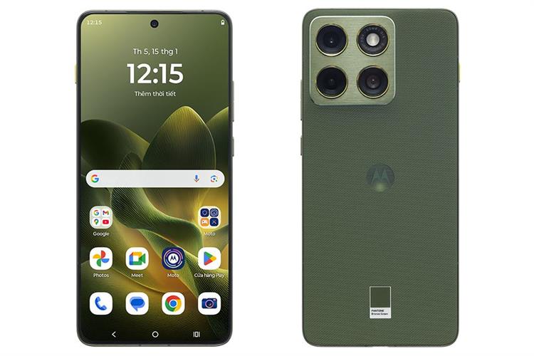 Điện thoại Motorola Edge 70 8GB/256GB Màu Xanh bộ đội