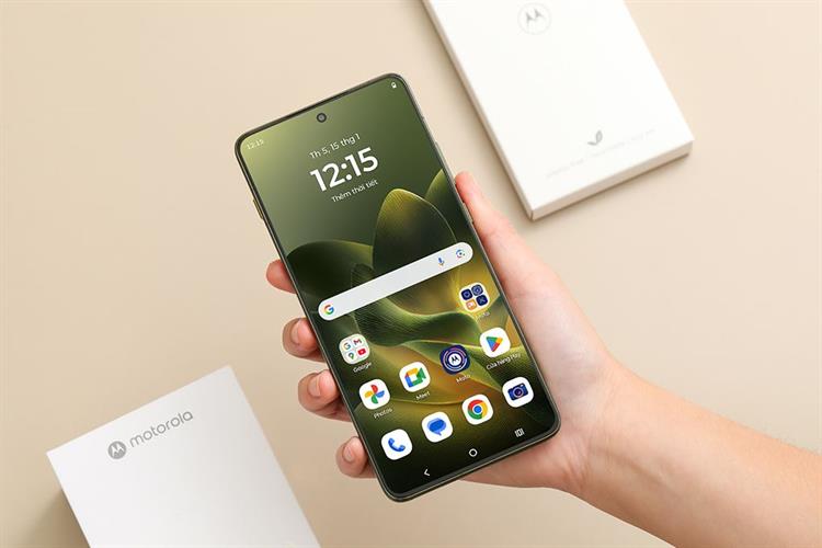 Điện thoại Motorola Edge 70 8GB/256GB Màu Xanh bộ đội