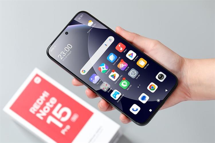 Điện thoại Xiaomi Redmi Note 15 Pro 5G 12GB/256GB Màu Đen