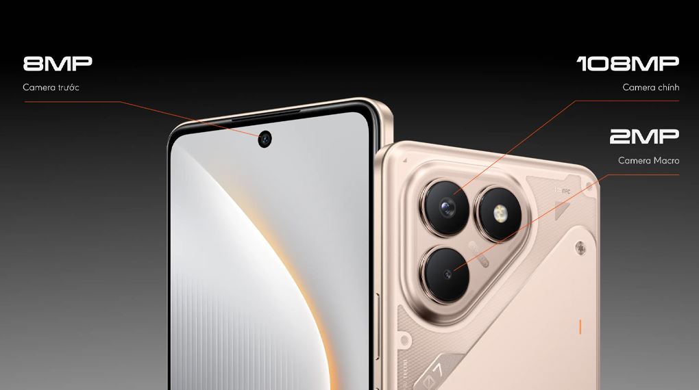 Tecno Pova 7 trang bị camera chính 108 MP siêu sắc nét, cho phép bạn phóng to hay cắt cúp ảnh mà vẫn giữ trọn vẹn từng chi tiết Tecno Pova 7 trang bị camera chính 108 MP siêu sắc nét, cho phép bạn phóng to hay cắt cúp ảnh mà vẫn giữ trọn vẹn từng chi tiết