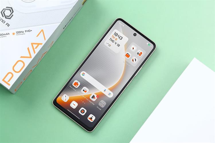 Điện thoại Tecno Pova 7 8GB/256GB Màu Nâu