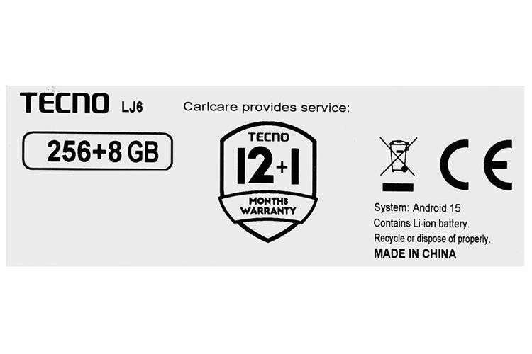 Điện thoại Tecno Pova 7 8GB/256GB Màu Nâu