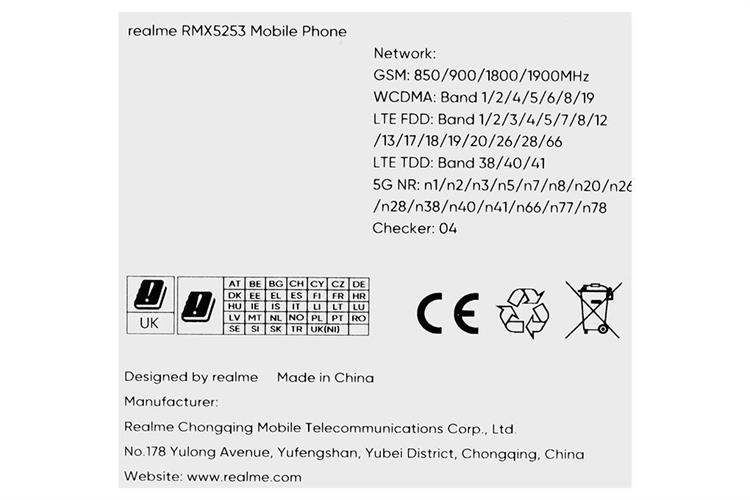 Điện thoại realme C85 5G 8GB/128GB Màu Xanh