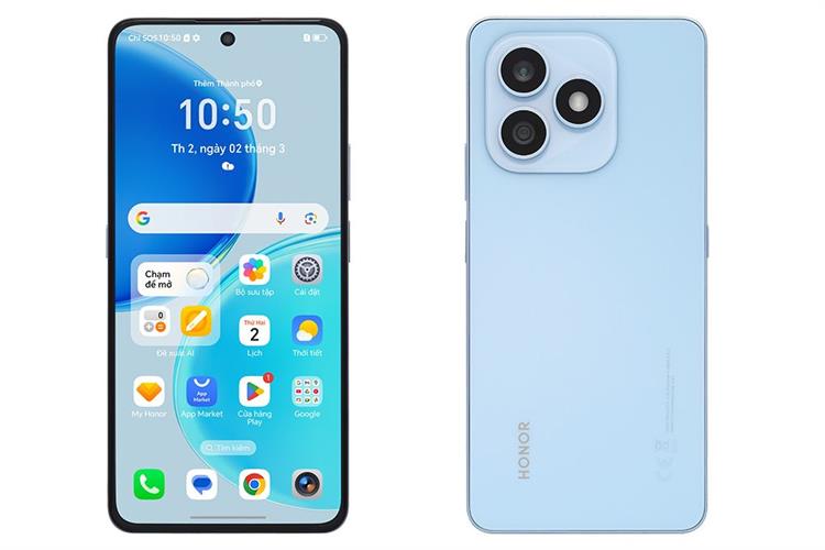 Điện thoại HONOR X8d 8GB/256GB Màu Xanh Dương