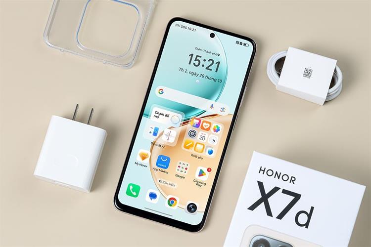 Điện thoại Honor X7d 8GB/128GB Màu Vàng