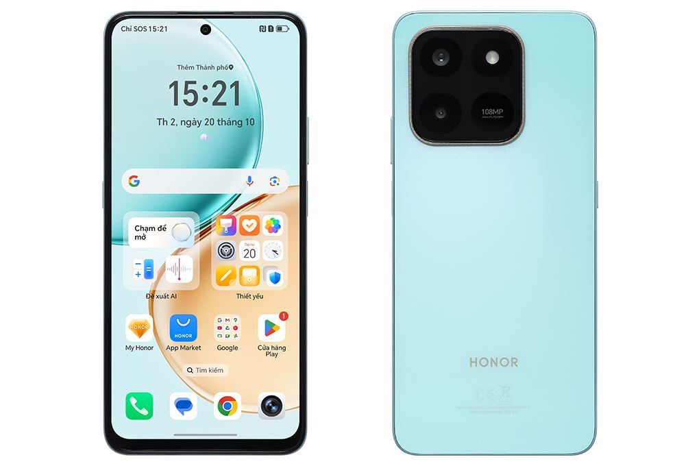 Điện thoại Honor X7d 8GB/128GB Màu Xanh Dương